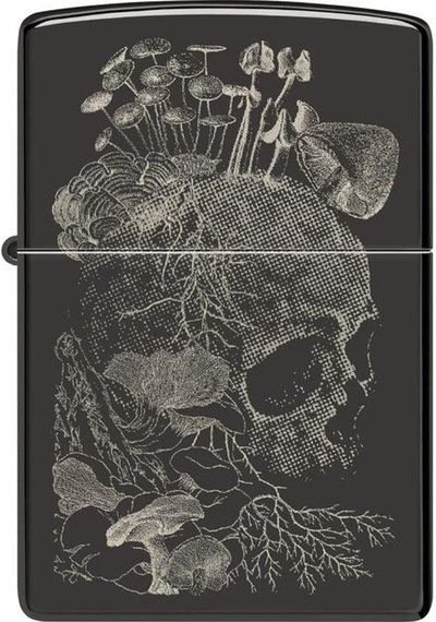 Zippo Skull Mushroom Çakmak