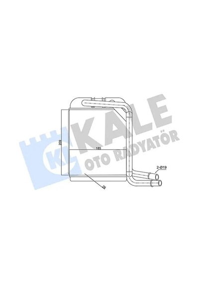 Vw Transporter T6 Kalorifer Petegi 2.0 Tdi 2016-2020 Kale 347380