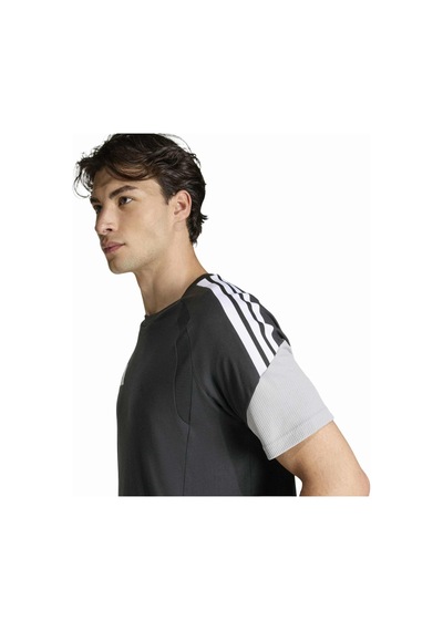 Black/ltonıx/whıte Adidas Erkek Futbol T-shirt Tiro26c Tee Jy0629 Siyah