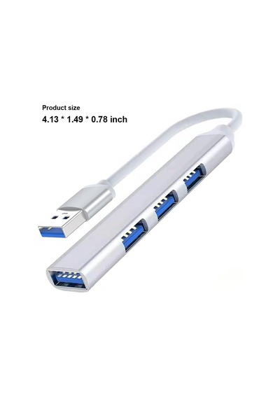 Usb Çoğaltıcı Adaptör Usb 3.0 Çoklu Bağlantı Noktalı Dağıtıcı Seyahat Laptop Pc Notebook Bilgisayar Adaptörü Ev Ofis Kullanımına Uygun C809