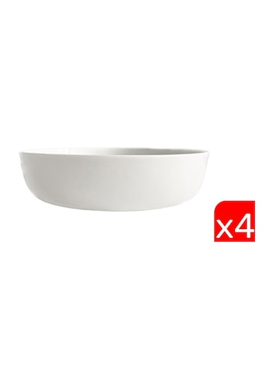 Tabak Evi Porselen Stolt Kase 10x3cm 150cc 4 Lü Krem