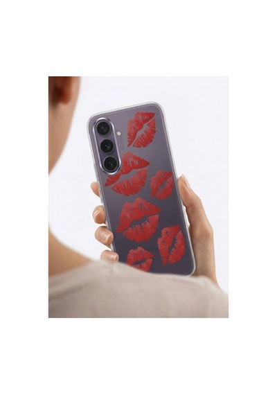 Samsung Uyumlu S25 Fe Kırmızı Dudak / Öpücük Desenli Şeffaf Telefon Kılıfı - Hs08372329-1236 Renkli Renkli Samsung Uyumlu S25 Fe Kırmızı Dudak / Öpücük Desenli Şeffaf Telefon Kılıfı - Hs08372329-1236 Renkli Renkli