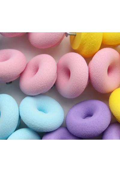 Buton Kulp Donat Bej