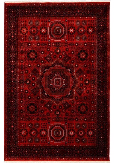 Çam Halı Bambos Plus 903 Kırmızı Yün Ve Bambu İle Özel Tezgahlarda Üretilen Afgan Halısı Desenli El Emeği Modern Uşak Halısı Kırmızı Çam Halı Bambos Plus 903 Kırmızı Yün Ve Bambu İle Özel Tezgahlarda Üretilen Afgan Halısı Desenli El Emeği Modern Uşak Halısı Kırmızı
