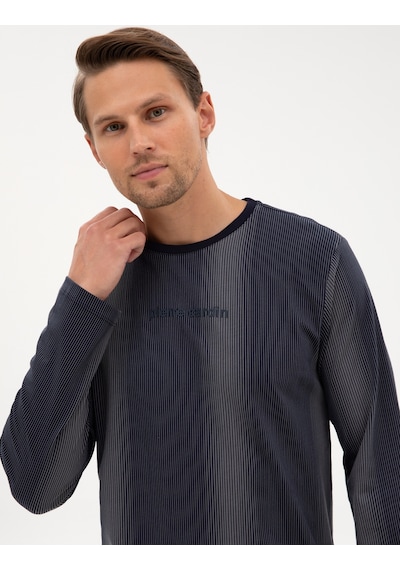 Pierre Cardin Erkek Lacivert Pijama Takım 50322637-200 Lacivert