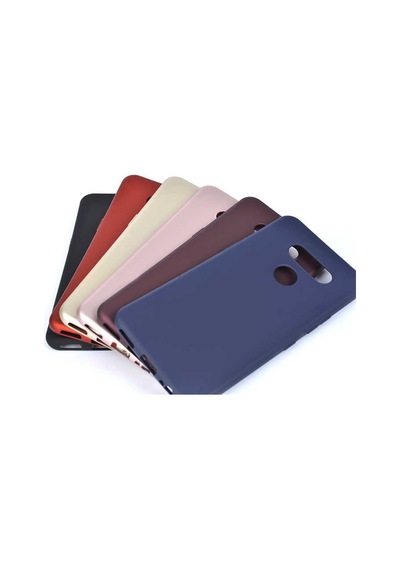 LG Uyumlu K50s Kılıf Zore Premier Silikon Kapak Lacivert