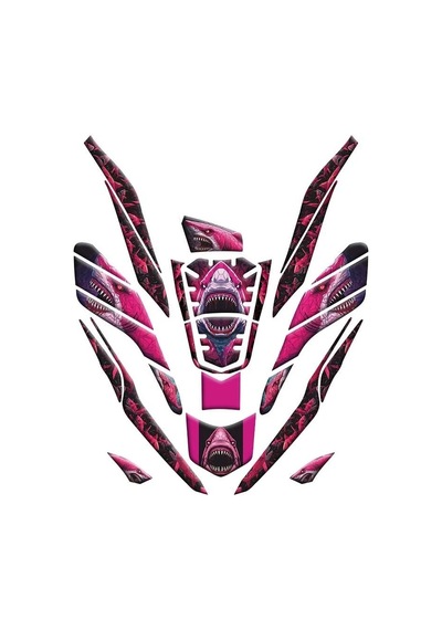 Honda Pcx 2021 - 2024 Uyumlu Tank Pad Set 012 Gogopremium