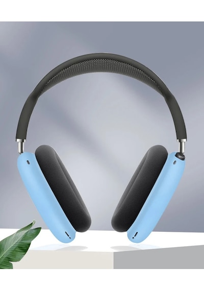 Ally Airpods Uyumlu Max İçin Çizilme Önleyici Koruyucu Silikon Kılıf- 5775 Mavi