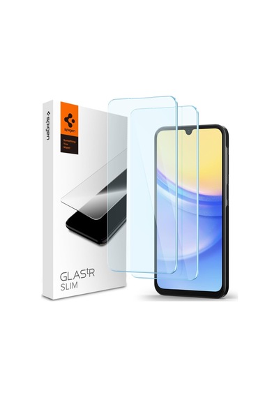 Galaxy A25 / A15 İle Uyumlu Cam Ekran Koruyucu Glas.tr Slim Hd 2 Adet - Agl07447