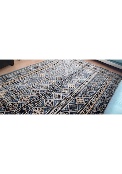 Algelsineve Kalın Gri Kadife Halı Örtüsü Gri