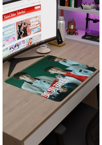 Weak Hero Class - K Drama V2 48x40 Xl Gaming Kauçuk Kaymaz Taban Mouse Pad Fare Altlığı