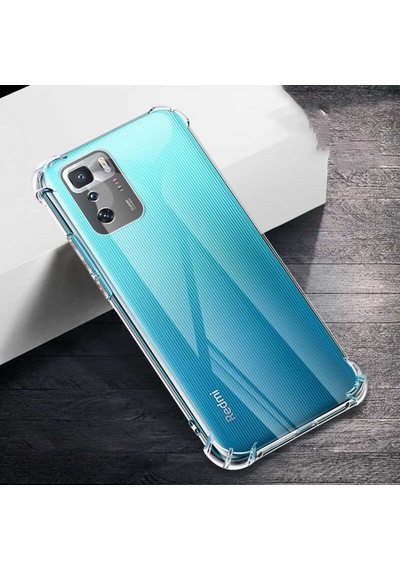Xiaomi Poco X3 Gt Kılıf Şeffaf Nitro Anti Shock Kapak Renksiz