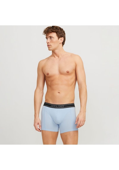 Jack & Jones Jack&jones Aiden Solid 3'lü Erkek Boxer Çok Renkli