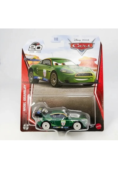 Disney Pixar Cars Nigel Gearsley 20.yıl Model Araba Dxv29 Yeşil