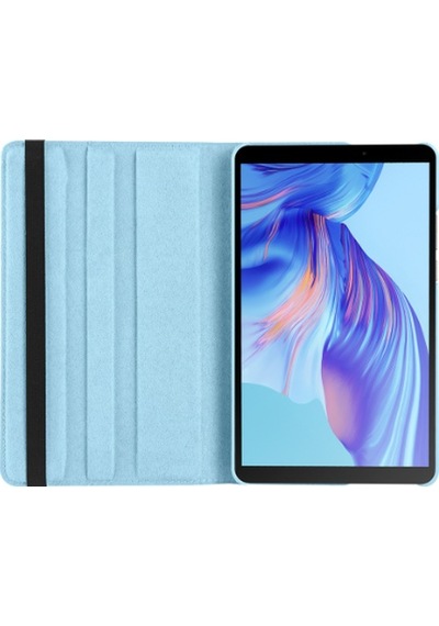 Huawei Honor Pad X7 Uyumlu Standlı 360 Yatay Dikey Dönebilen Deri Tablet Kılıfı Kapaklı Kılıf