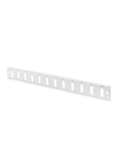 Digitus Dn-96200-ql Sürgülü Boş Fiber Optik Sonlandırma Kutusu İçin Önpanel, Kilit Mekanizmalı, 12 X Sc Duplex Sc Simplex, E2000 Simplex Dikey, 1u, Ve