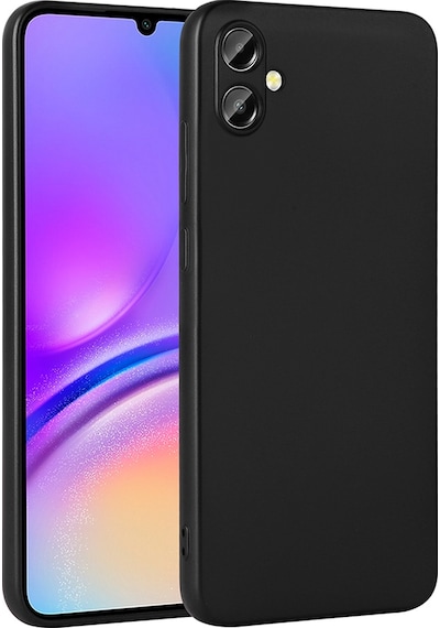Zore Galaxy Uyumlu A06 Kılıf Premier Silikon Kapak - Siyah Siyah