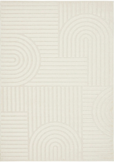 Kaşmir Halı 7/24 İskandinav Thor Beyaz 160x230 Cm 210.03.03.3731