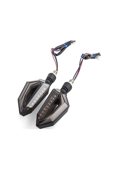 Motosiklet Amerikan Park Modüllü Yeni Nesil Led Sinyal takım 06