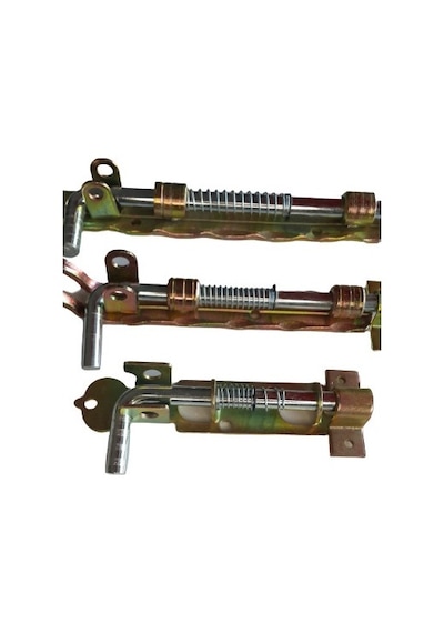 Sürgülü Kapı Kilidi Sliding Door Lock 1'li - Küçük - Yaylı Ferforje