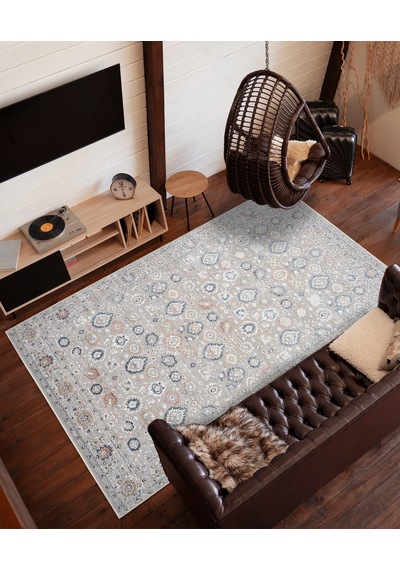 Dolce Vita Halı El-hamra 8451 Alabaster Modern Salon Halısı Multi