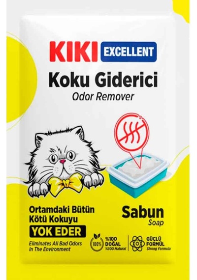Kıkı Kedi Kumu Koku Giderici Toz Sabun 25 G