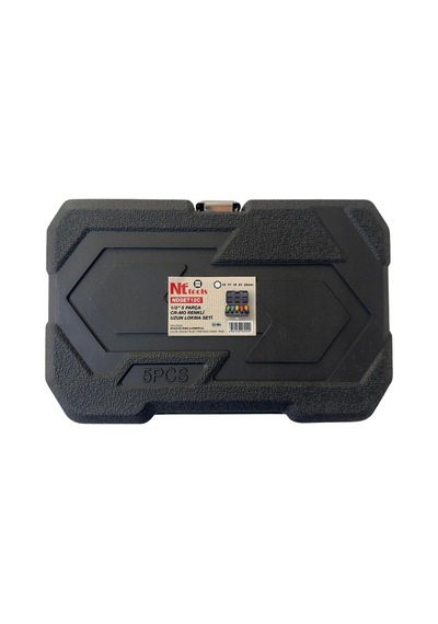 Nt Tools Ndset12c 1/2 Altı Köşe Renkli Uzun Lokma Takımı 5 Parça
