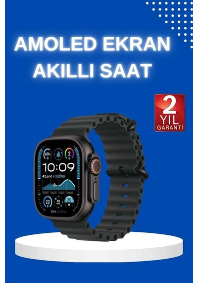 Akıllı Saat Bluetooth Bağlantılı Nfc Ve Gps Uyumlu Nabız Ölçer Sesli Görüşme Yeni Nesil - Lisinya