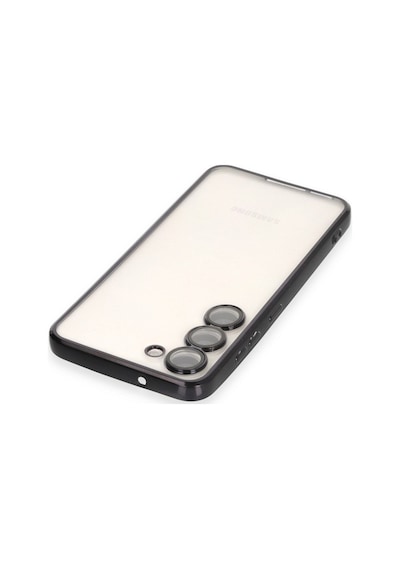 Samsung Galaxy Uyumlu S23 Plus Kılıf Razer Lensli Silikon - Siyah Bz8683140484026
