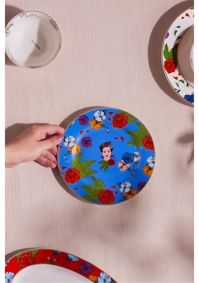 Karaca Frida Pasta Tabağı Mavi 19 Cm