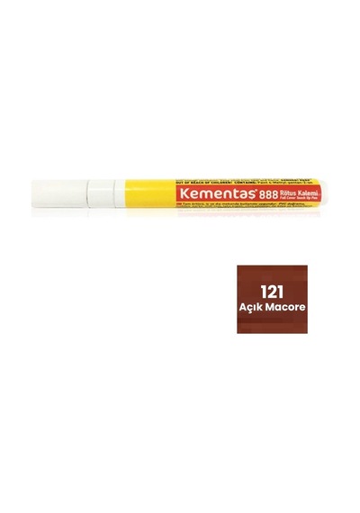 Tam Örtücü Rötuş Kalemleri 121 Açık Macore Tam Örtücü Rötuş Kalemi-12362