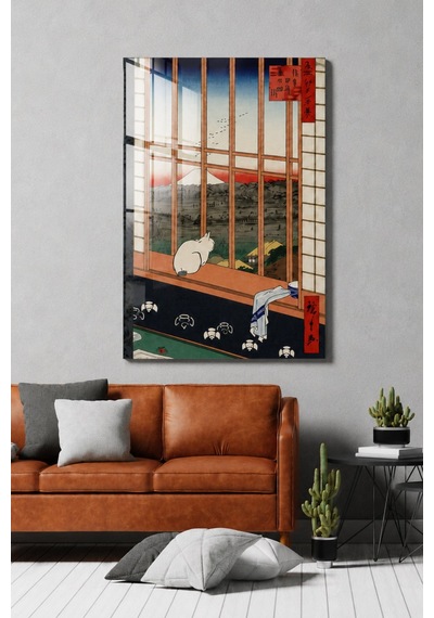 Utagawa Hiroshige Asakusa Pirinç Tarlaları Ve Torinomachi Festiva