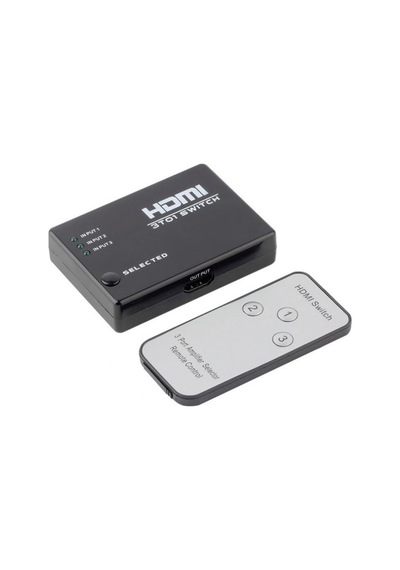 3 Port Kumandalı Full Hd 1080P 3D Uyumlu Hdmı Switch Sy 301