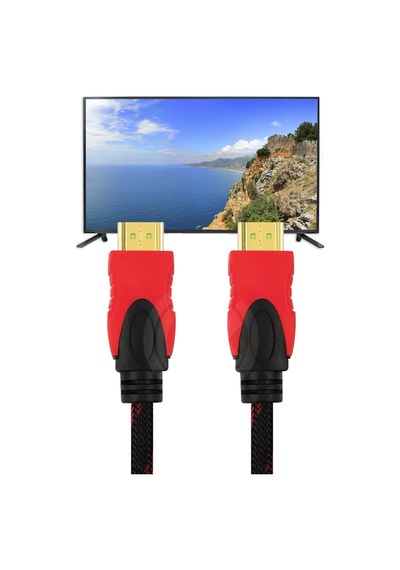 Bilgisayar Monitör Kablosu Hdmı Kablosu 1.5mt Uzunluk Aşınmaz Kablo