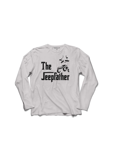 The Jeepfather Godfather Off Road Jeep Cip Uzun Kollu Tişört (518438140)