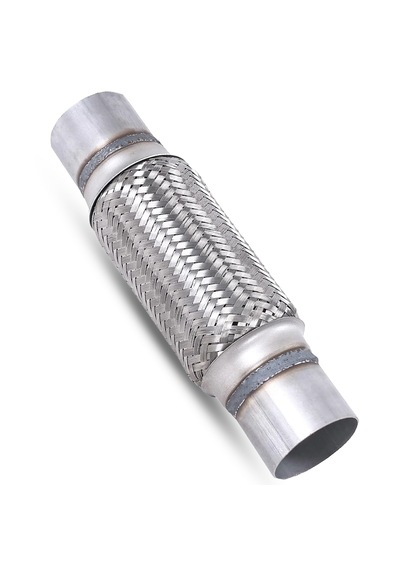 Egzoz Spiral Flex Borusu,45mmx 290mm Üniversal Tip, Paslanmaz Çe