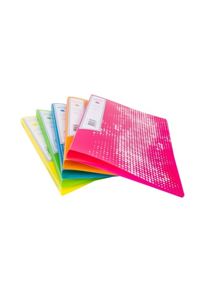 Noki Yaylı Dosya Neon Seri Mat Pembe F101n-070 Çok Renkli