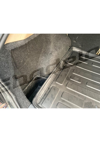 Tam Uyumlu Bagaj Havuzu Bmw X1 Araca Özel Üretim 2010-15 Siyah 3d