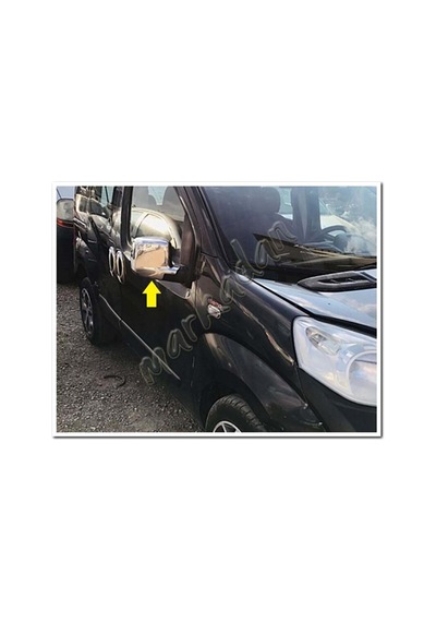 Citroen Nemo Krom Ayna Kapağı 2008 Sonrası 2 Parça Abs Krom