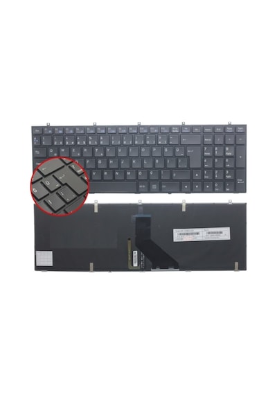 Monster Abra A7 V5.2 Notebook Klavyesi Siyah Tr Işıklı 21426783