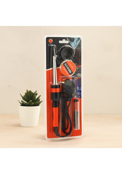 60w Kalem Havya Lehim Seti Mini Stand, Lehim Pastası, Lehim Teli