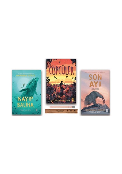 Genç Timaş Son Ayı - Kayıp Balina - Çöpçüler Set 3 Kitap