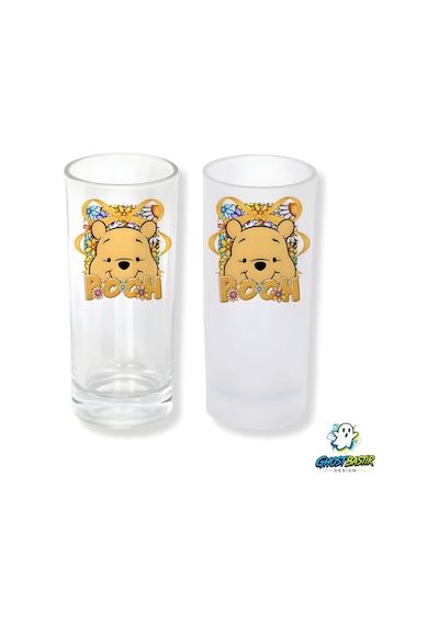 Winnie The Pooh Buzlu / Buzsuz Seçenekli Rakı Bardağı 1 Adet Şık Sunum Bardağı 0237