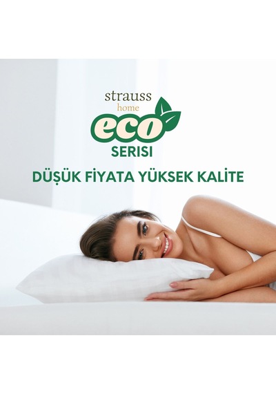 Home Lastikli Alez Yatak Koruyucu Sıvı Geçirmez Fitted 4 Köşe Tek Çift Battal Boy Beyaz