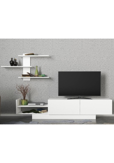Dekorister Egemen Tv Ünitesi Beyaz