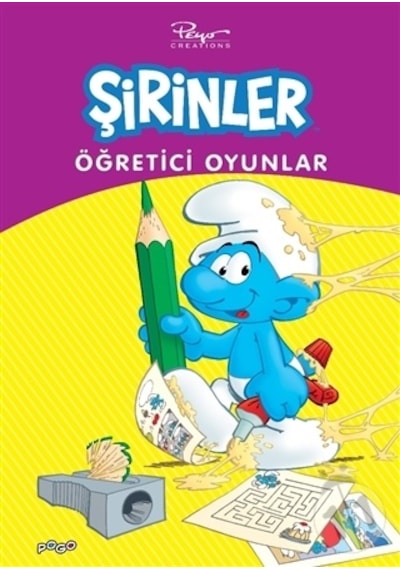 Şirinler Öğretici Oyunlar - Pierre Culliford - Pogo Çocuk Temmuz 2019