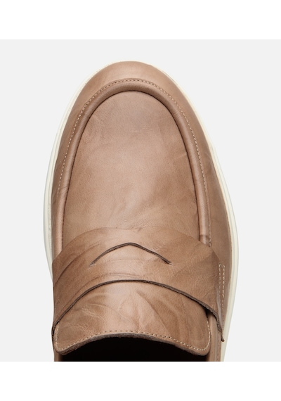Hotiç Erkek Deri Bej Ultra Hafif Tabanlı Klasik Loafer 02ayh305440a310 Bej