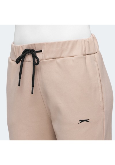 Slazenger VETERAN RBN Kadın Cepli Bej Eşofman Altı