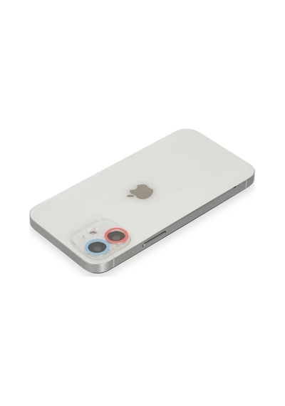 Newface Apple İphone 12 Renkli Kamera Lens Koruma Cam - Pembe-mavi