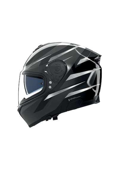 Nolan N80.8 Fervo 356 Kapalı Kask Siyah Gri